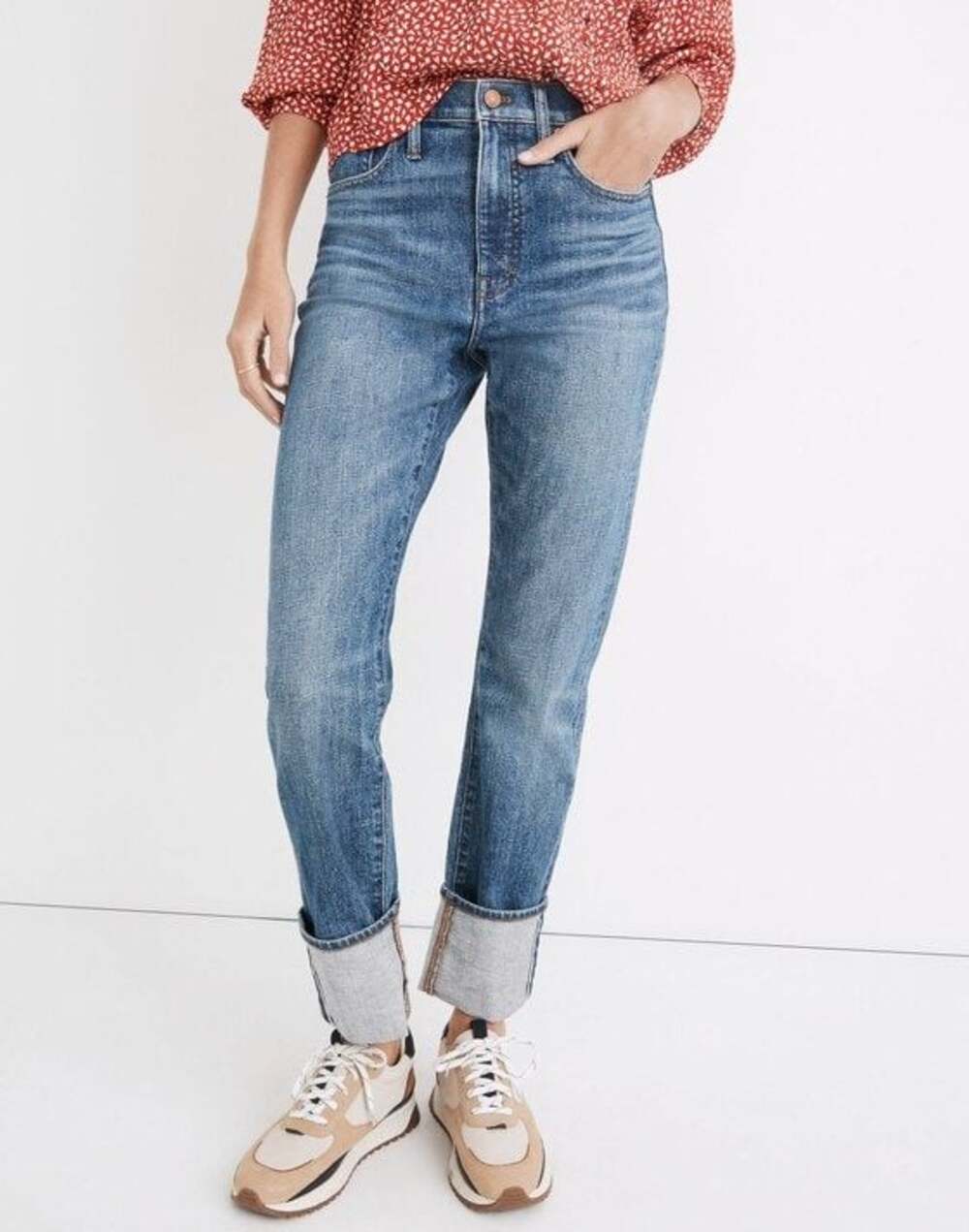 Madewell Classic Straight Jeans in Cristoforo Wash: Selvedge Edition 30